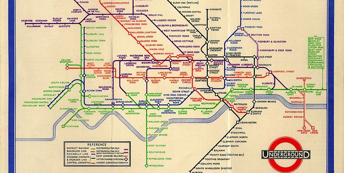map of the london underground
