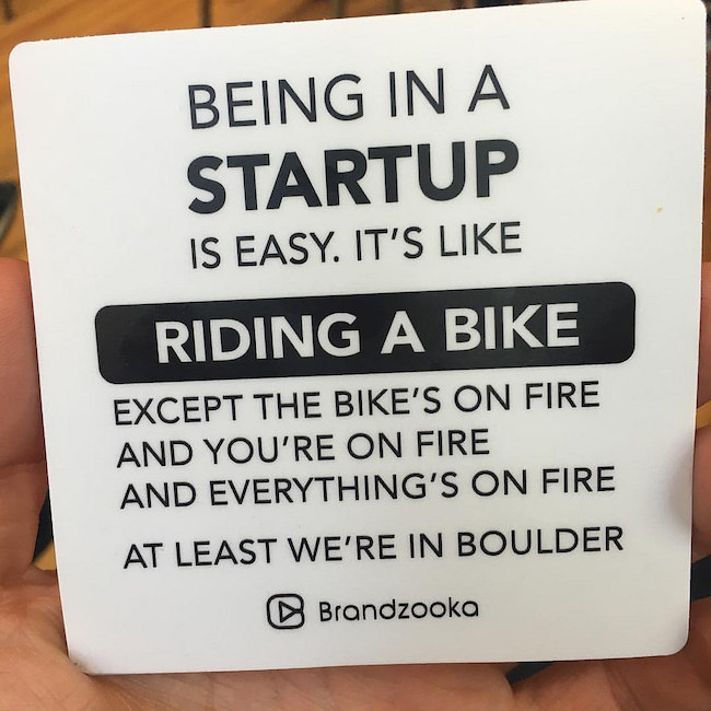 Startups on fire