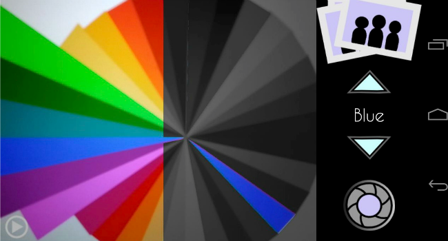 color blind android app screen