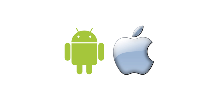 android and ios logo