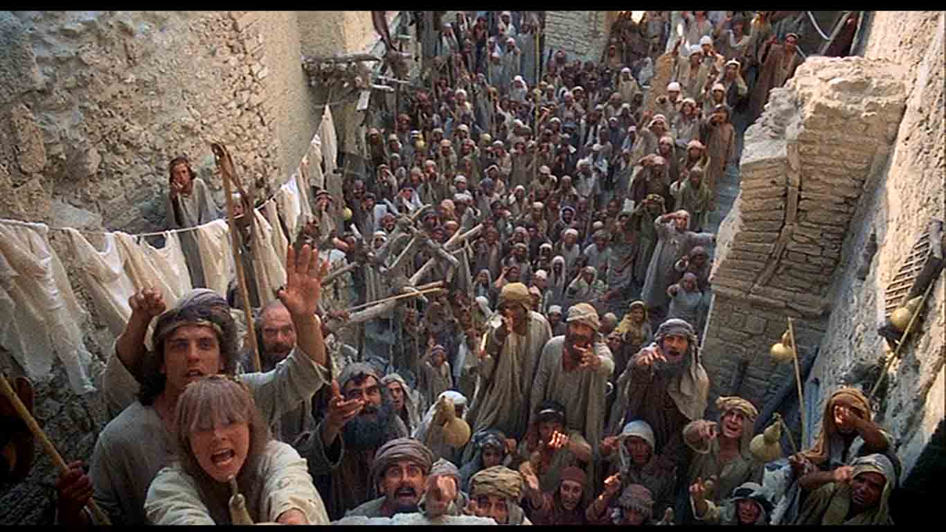 a scene from the life of brian