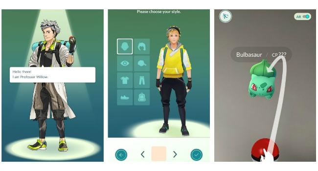 Pokemon UI Concept, Rish Designs